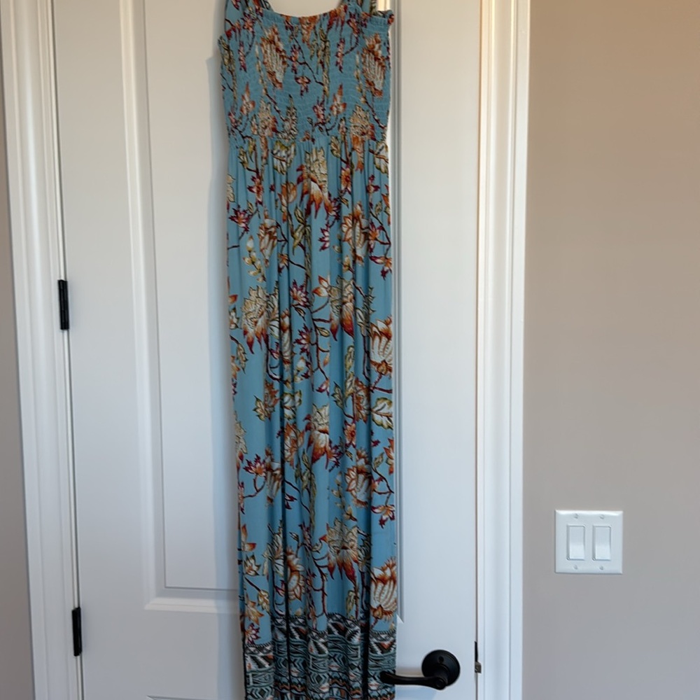 Angie Floral Midi Dress - Size Large - Picture 6 of 7